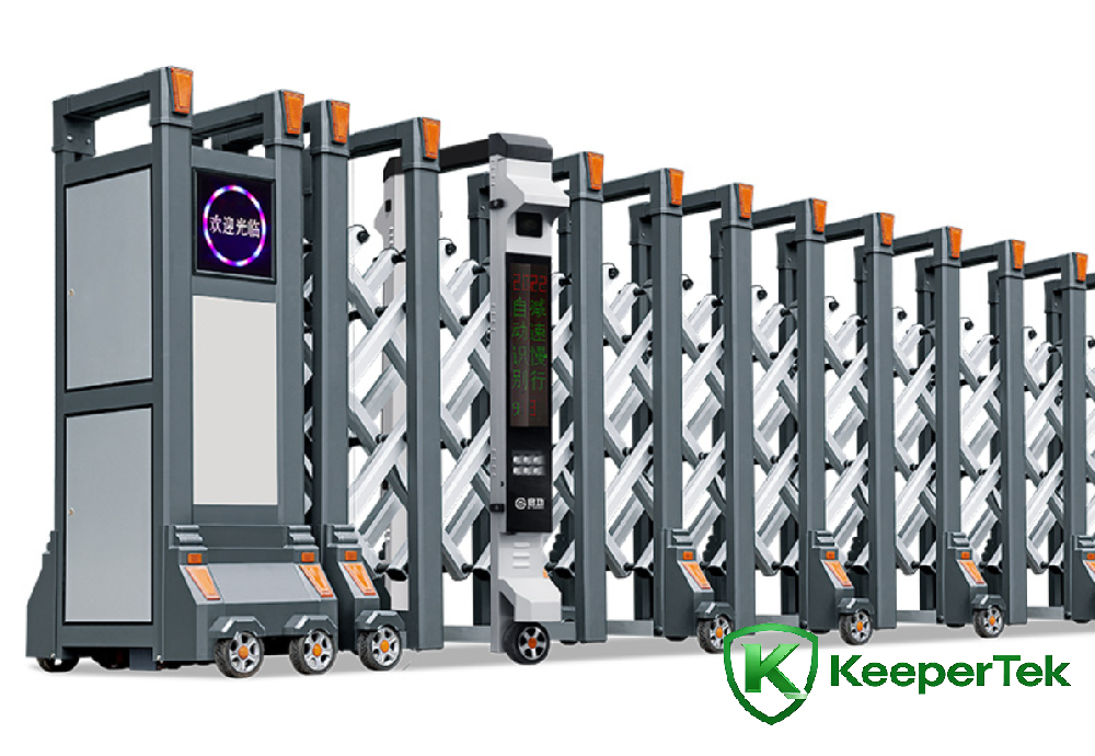 Ilekun telescopic ina pẹlu idanimọ awo iwe-aṣẹ KT-QG08